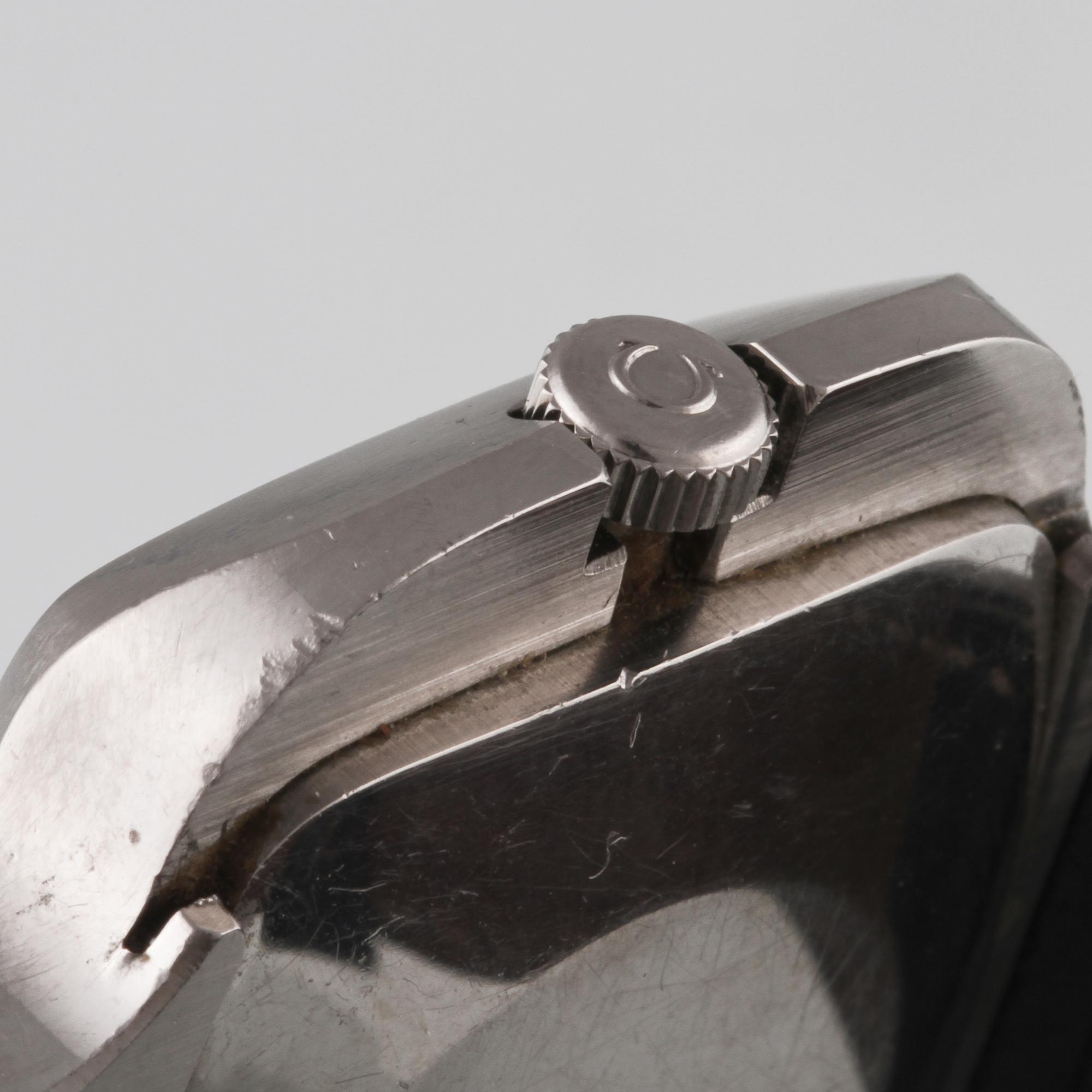 ARMBANDSUR, stål, Omega, "Geneve".