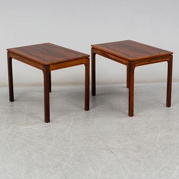 A pair of rosewood sidetables from Svensk Möbelindustri SMI, 1960's.