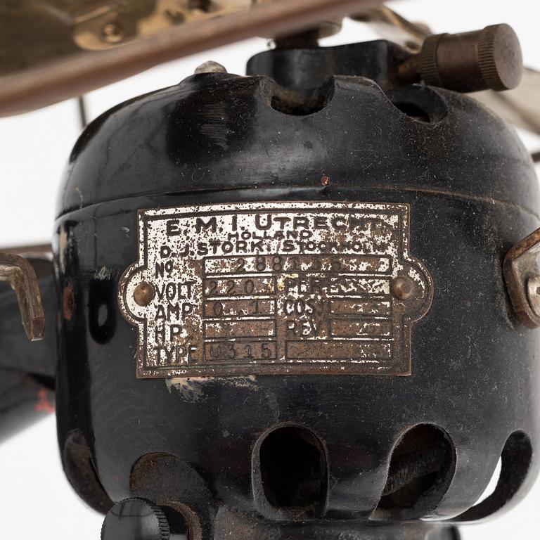 A fan, EMI Utrecht, Holland, first half of the 20th Century.