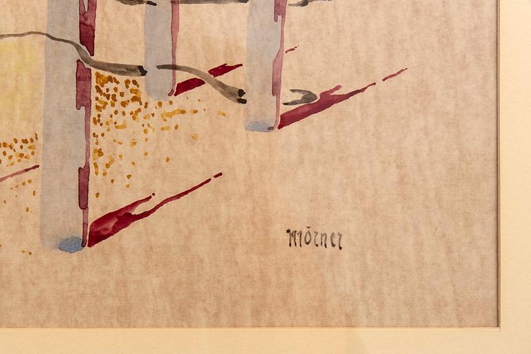 STELLAN MÖRNER, watercolour signed.