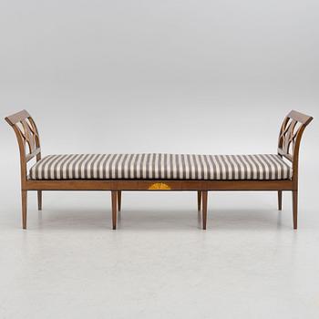 An Empire style sofa, late 19th Century.