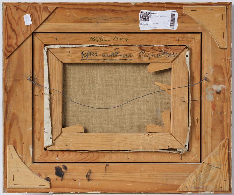 Ragnar Person, "Efter auktionen".