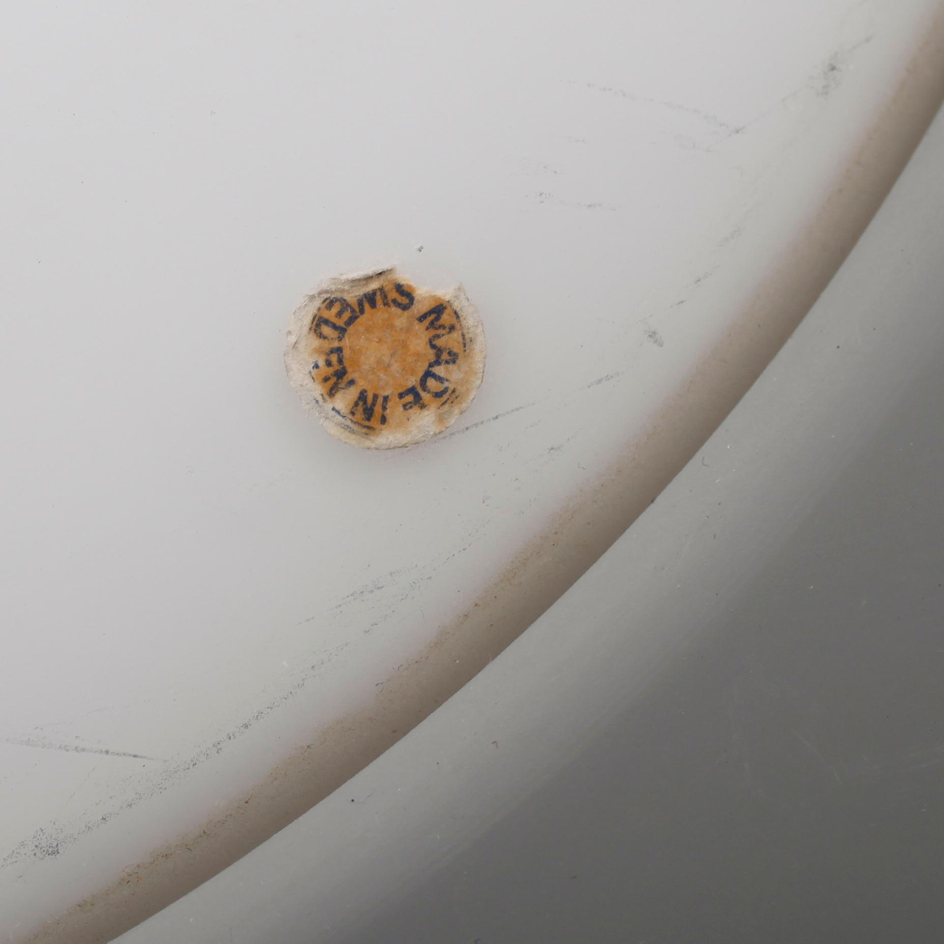 TAKLAMPOR, 1 par, 1900-talets andra hälft. höjd ca 20 cm.