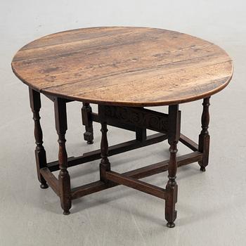 Klaffbord med låda, England, 1800-talets början.