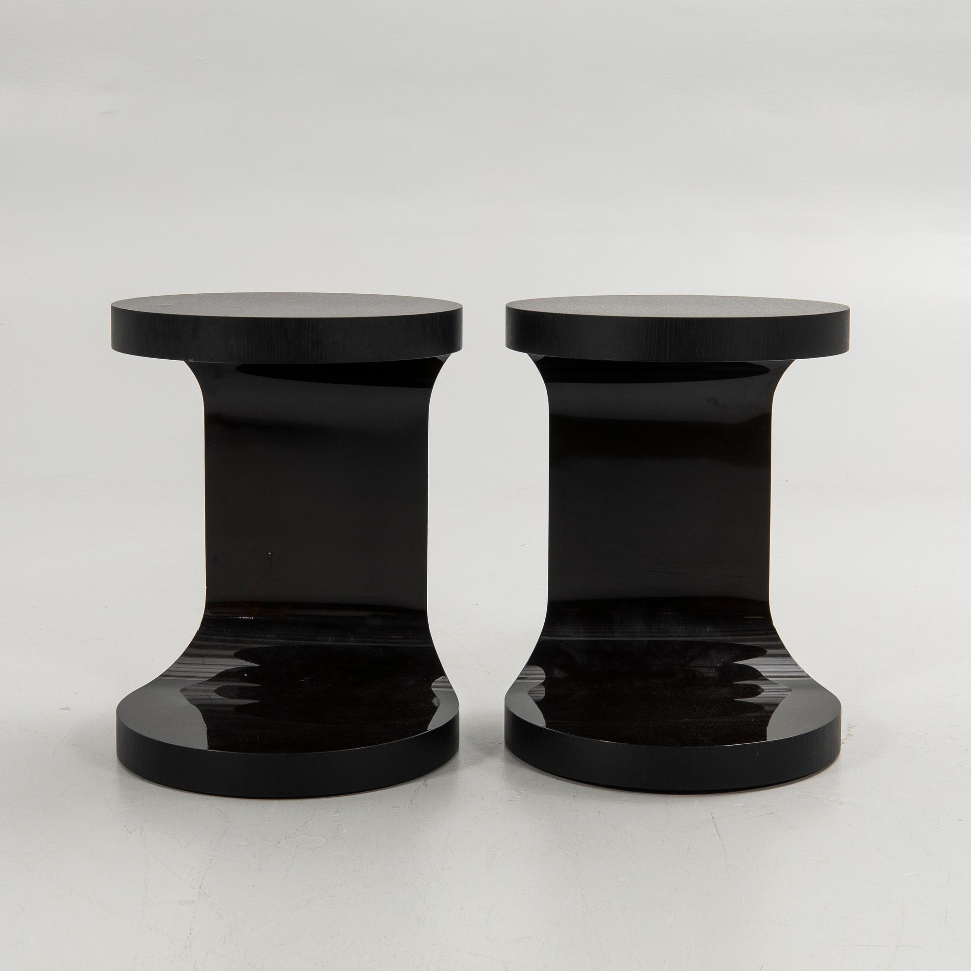 Gordon Guillaumier, side table, a pair, "Cernobbio", for Minotti, Italy.