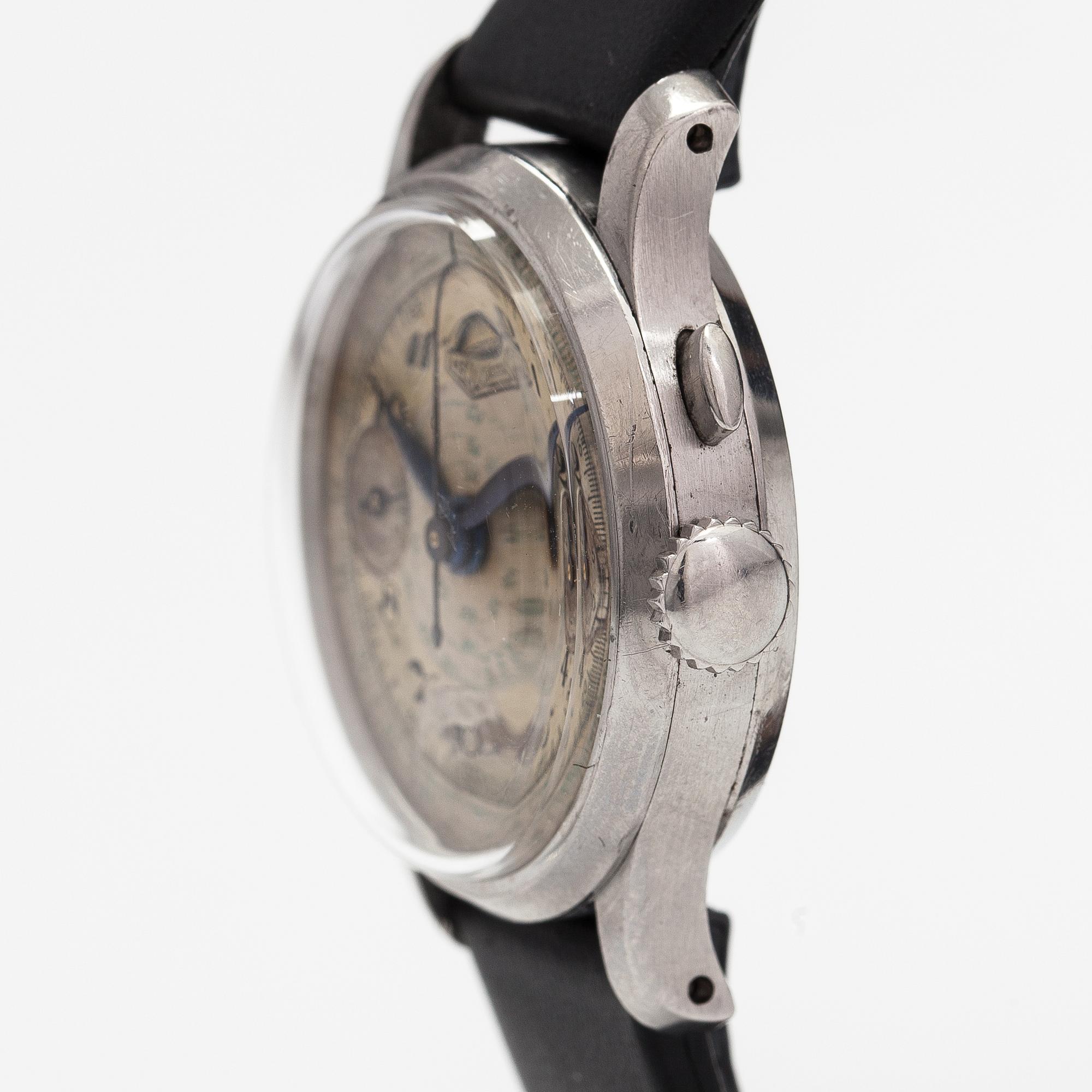 Heuer, One Button, armbandsur, 32 mm.