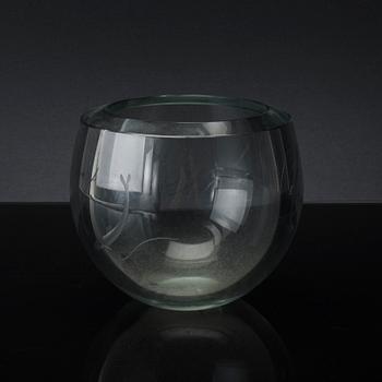 SKÅL, GLAS, Eda glasbruk, 1900-talets mitt.