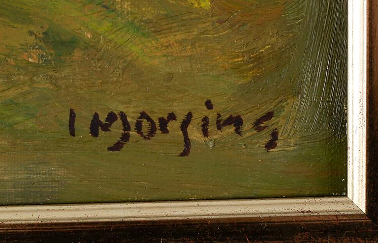 IVAR MORSING, oil on canvas, signed.