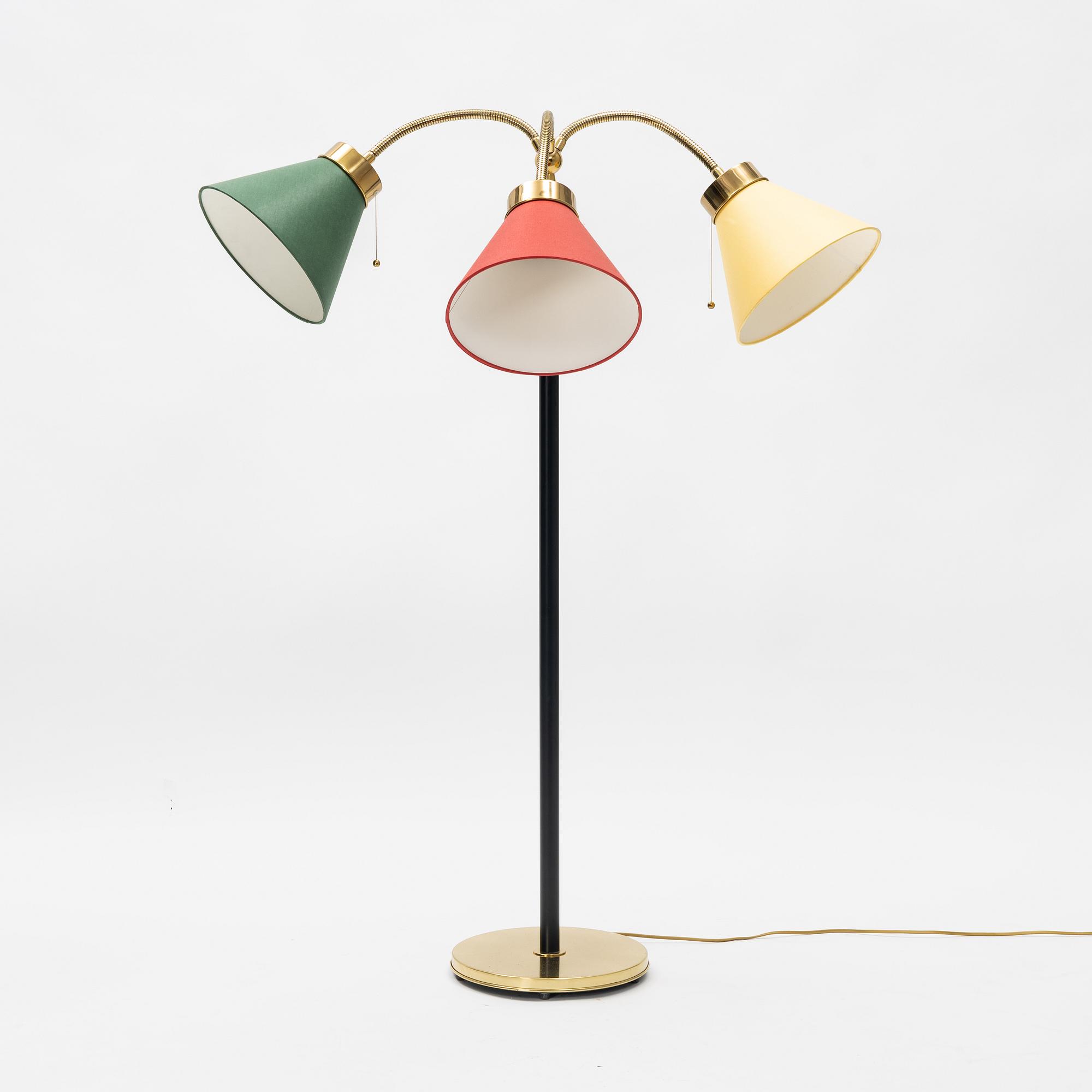 Josef Frank, golvlampa modell 2431, Firma Svenskt Tenn.