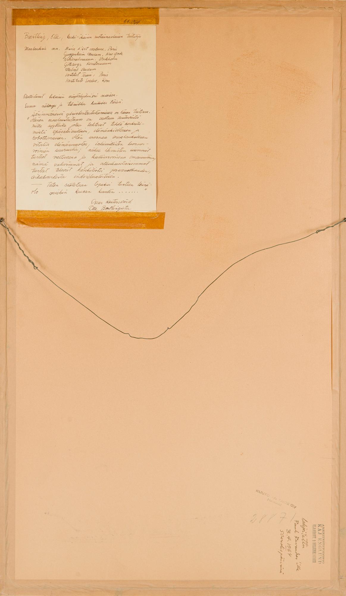 Olle Bærtling, 'Deny'.