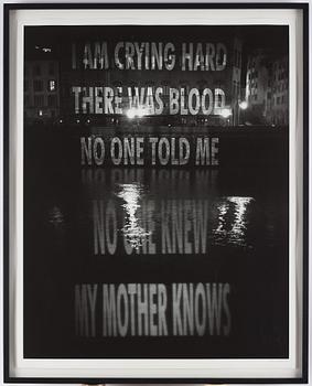 Jenny Holzer, "No One Told Me".