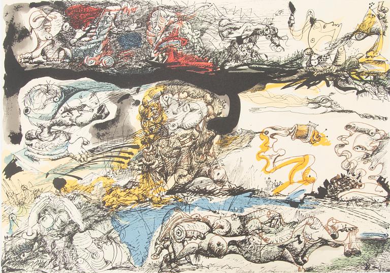 Grafikmapp, fjorton finländska poeter och konstnärer, Eurographica Helsingfors 1978.