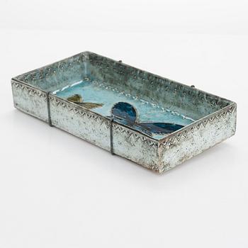 Rut Bryk, a stoneware relief signed BRYK.