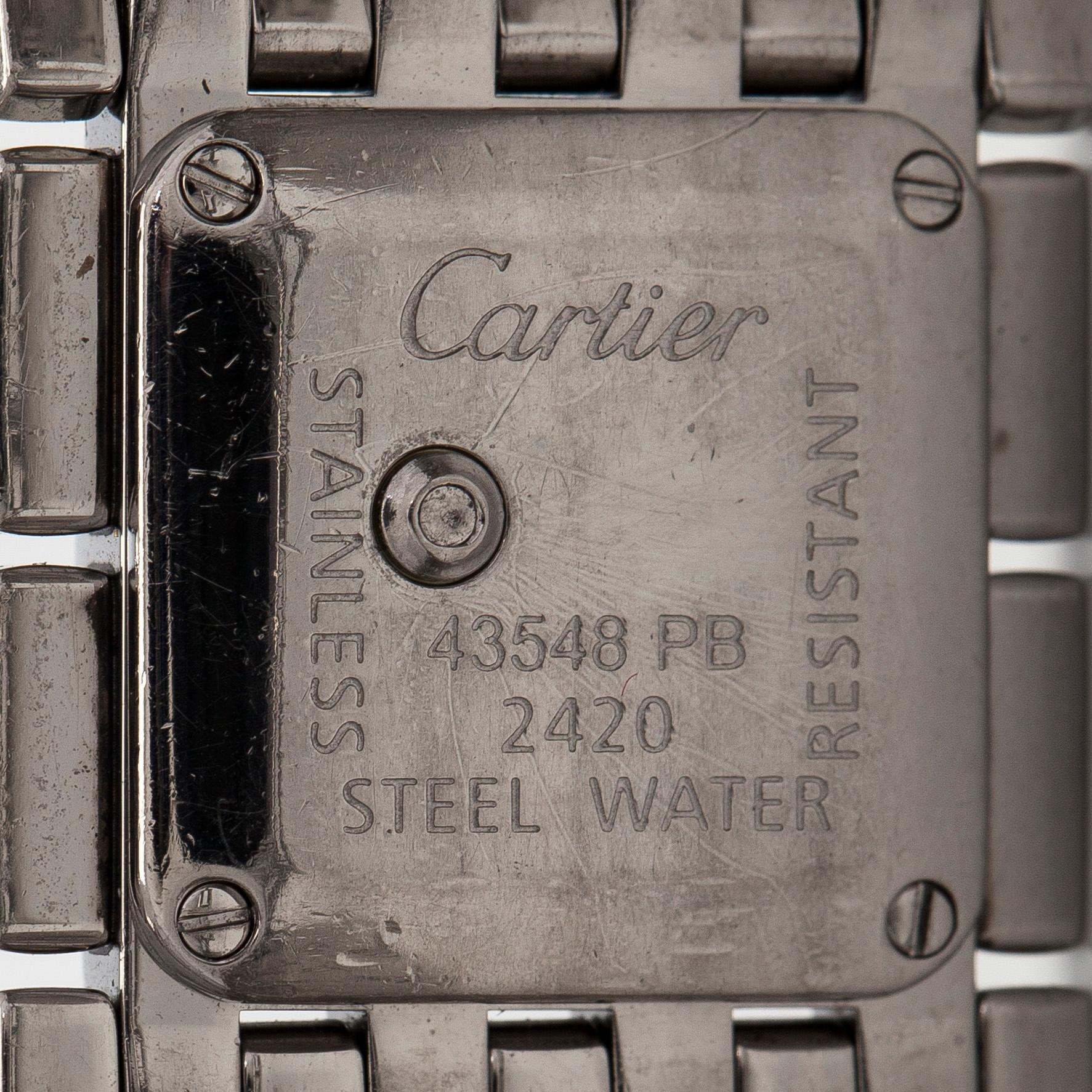 Cartier, Panthère Ruban, armbandsur, 17 x 17 mm.