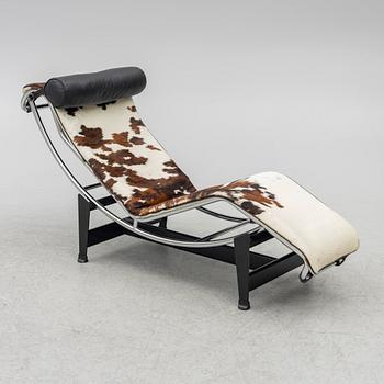 Le Corbusier (Charles-Édouard Jeanneret), Charlotte Perriand, a 'LC4' reclining chair, Cassina, Italy.