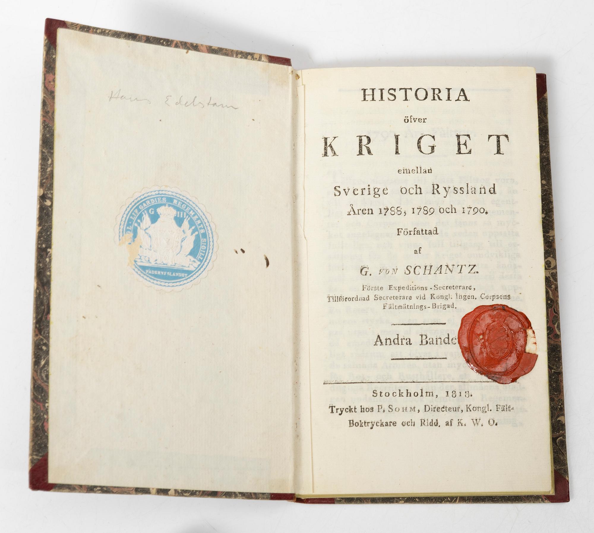 Historia 1757-1818.