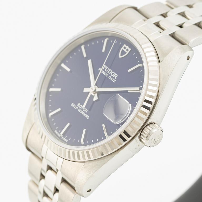 Tudor, Prince Date, "Championnat d’Europe de golf", wristwatch, 34 mm.