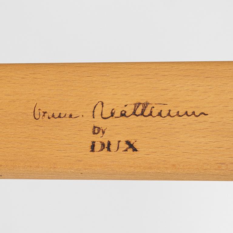Bruno Mathsson, a 'Pernilla' armchair, Dux, Sweden, later part of the 20th century.