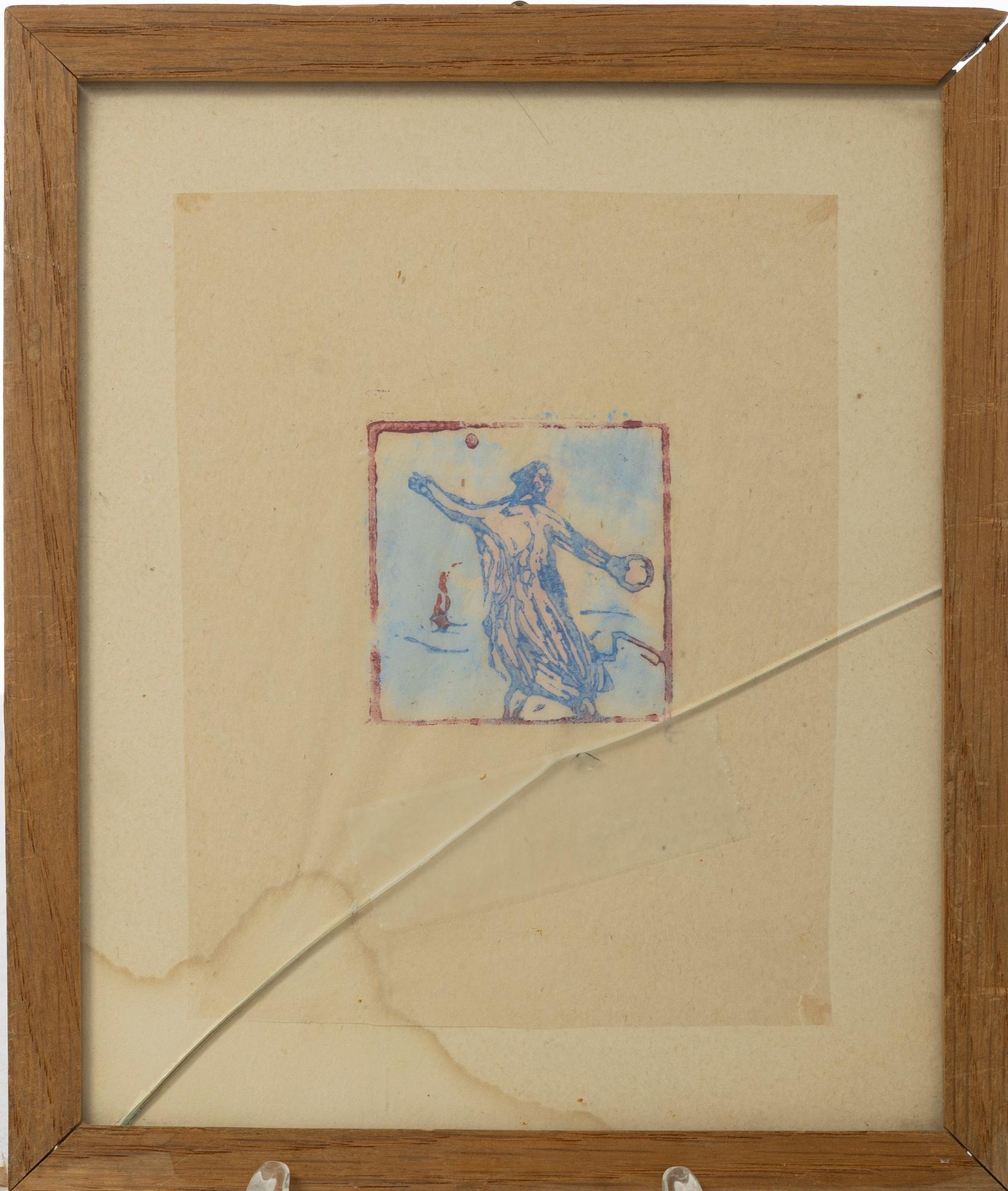 Ellen Thesleff, diskuskastare.