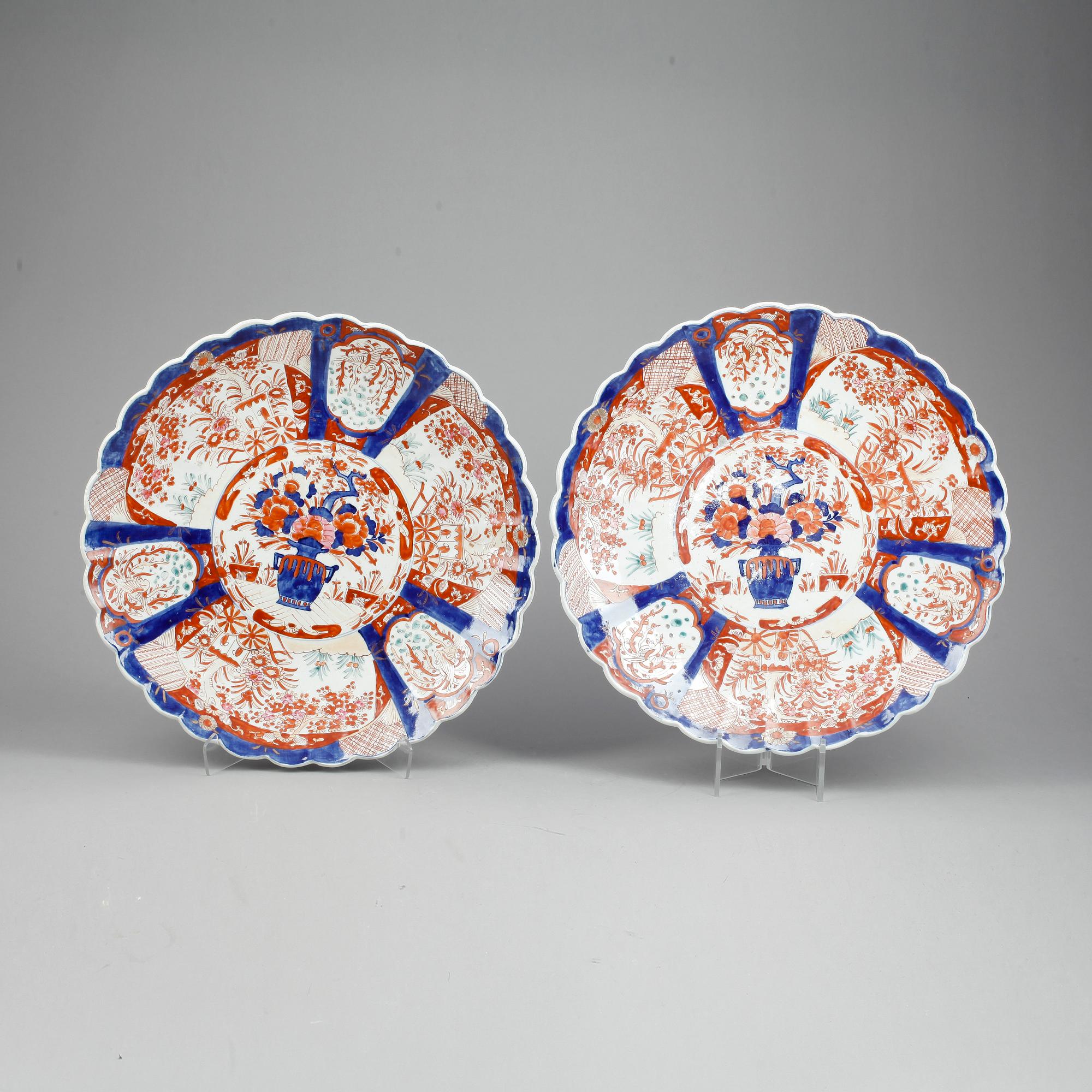 FAT, 2 st, porslin, Japan, 1900-tal.