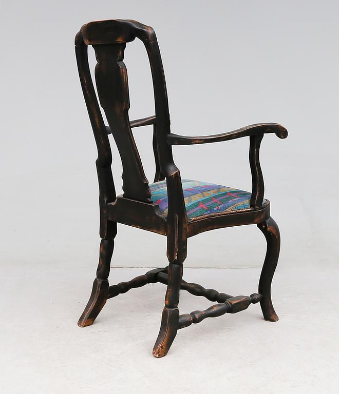 SKRIVSTOL, senbarock, 1700-tal.