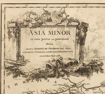 ROBERT DE VAUGONDY, "Asia Minor" 1756.