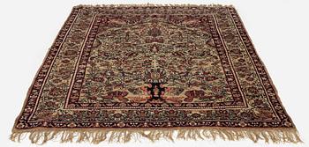 An antique Souf Kirman, South Persia, c. 200 x 131 cm.