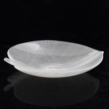 Tyra Lundgren, fat, glas, Venini, Murano, Italien.