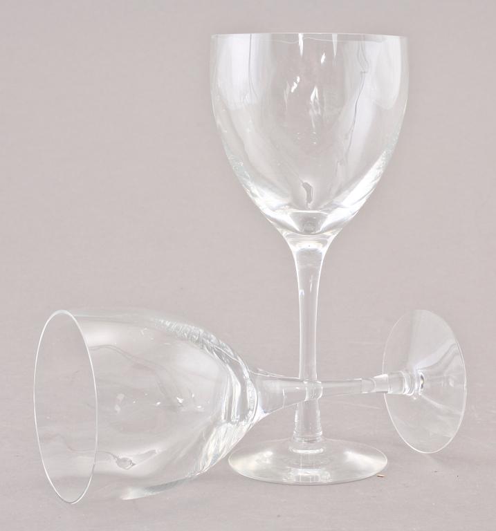 GLASSERVISDELAR,  22 st, "Chateau", Bertil Vallien, Kosta.