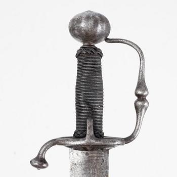 Värja, schwedendegen-typ, 1600-tal.