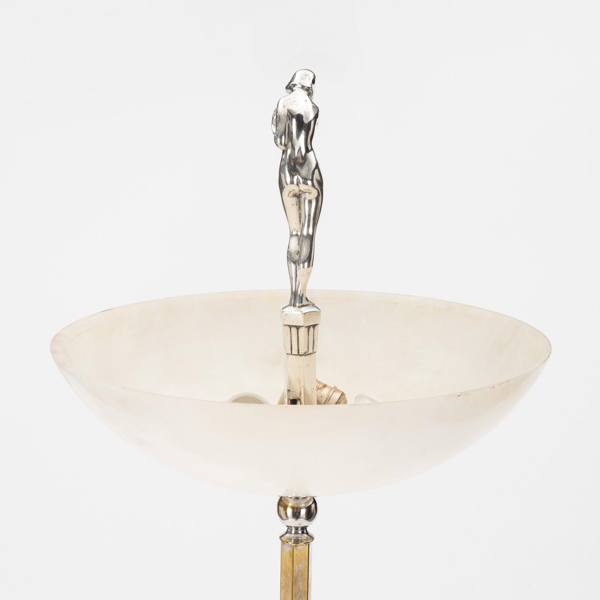 Golvlampa, Swedish Grace, möjligen C.G. Hallberg, 1920-30-tal.
