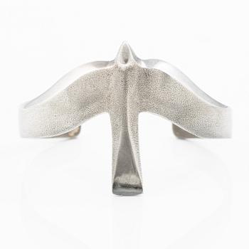 Bracelet in the form of a swallow, sterling silver, Lapponia, Finland 1978.