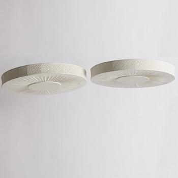 Takplafonder, ett par, Swedish Modern, 1940-tal.