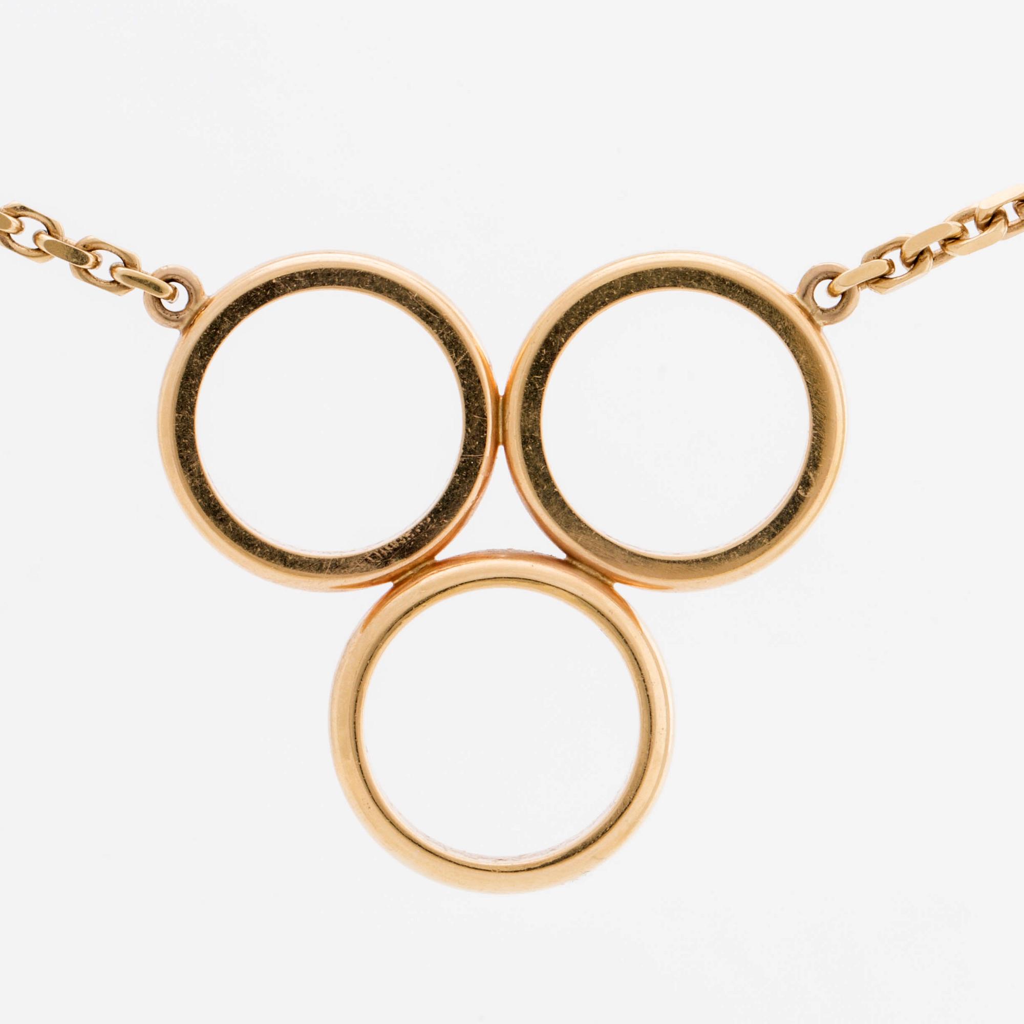 NECKLACE 18K gold, 51,7 g.