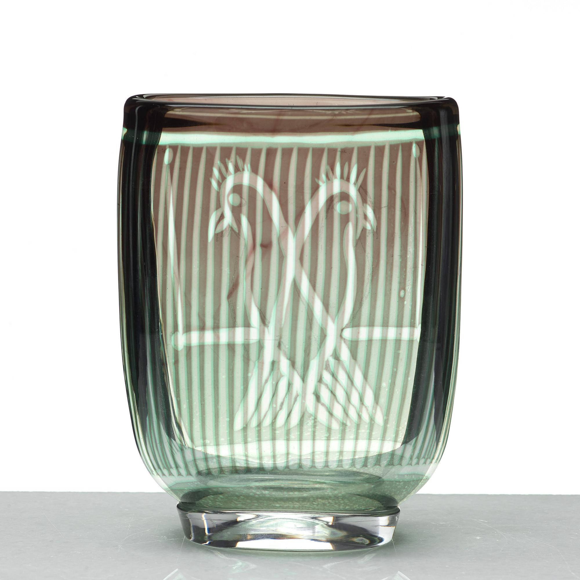 Edward Hald, vas, Slipgraal, Orrefors 1954.