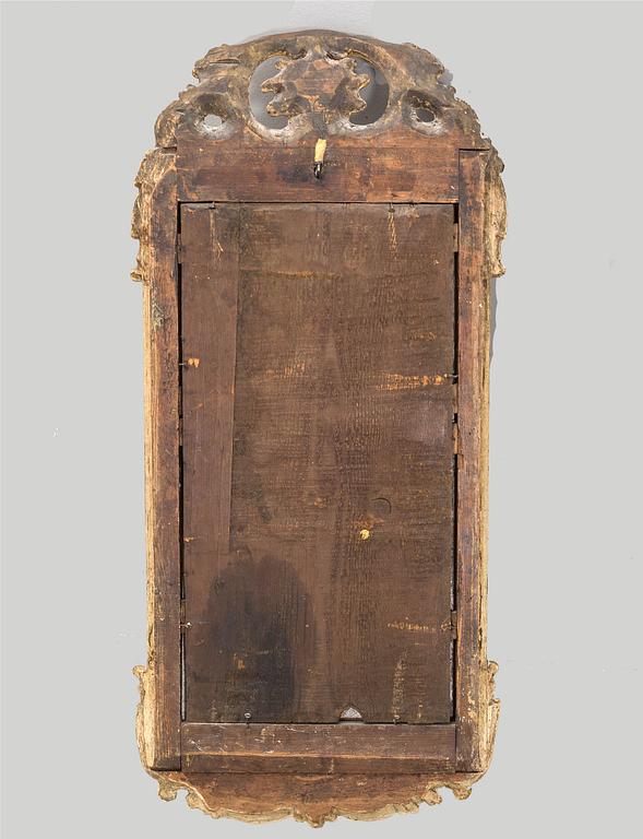 A Swedish Rococo mirror mid 1700's.