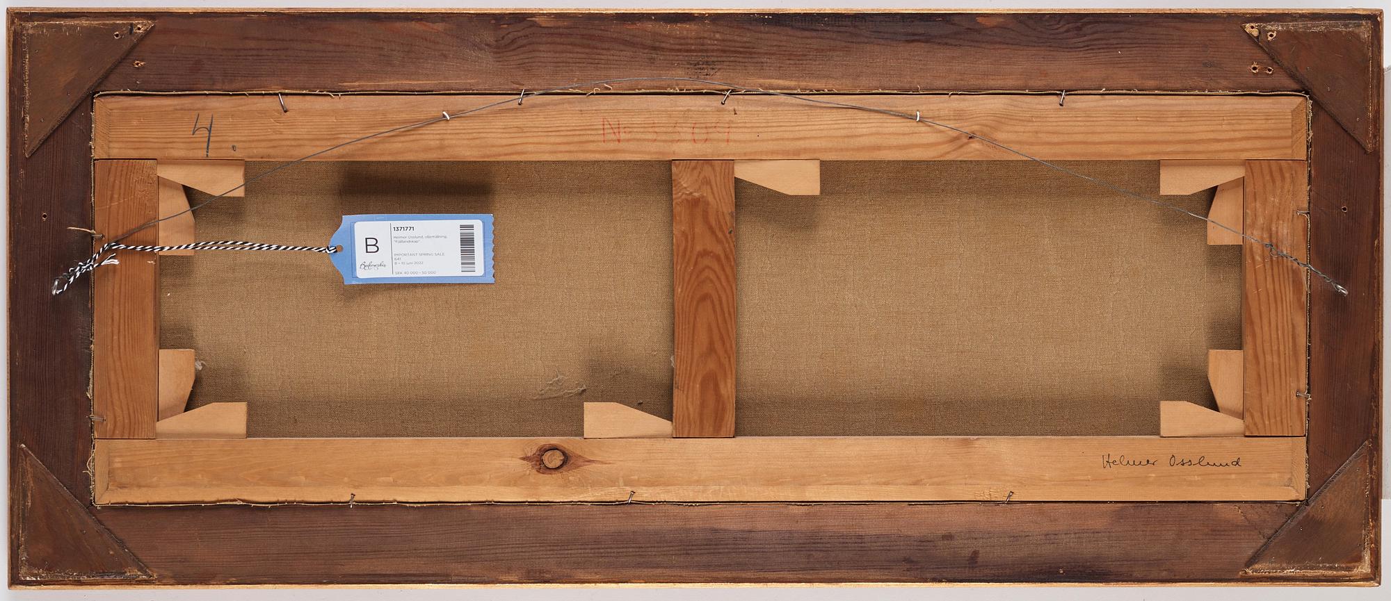 Helmer Osslund, "Fjällandskap".