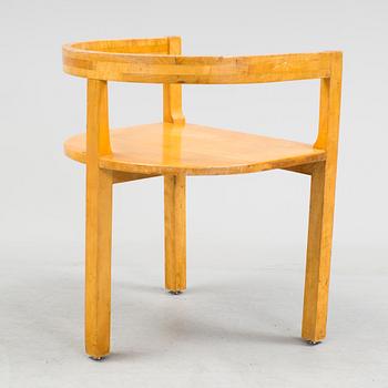 A Swedish Modern birch chair, 1940's.