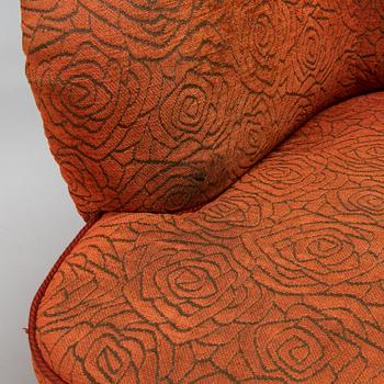 Ilmari Lappalainen, a pair of 1950's 'Laila' armchairs for Asko, Finland.