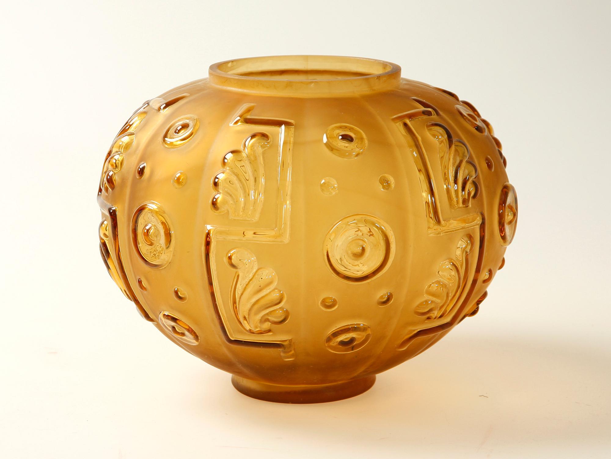 VAS, pressglas, Edvin Ollers, Elme glasbruk, 1900-tal.