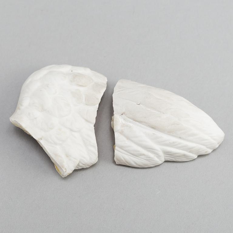 TWO PARIAN FIGURES, Gustafsberg 1889 and 1896.