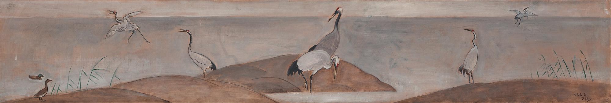 Einar Jolin, Cranes.