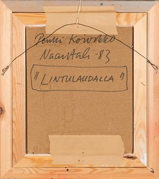 Pentti Koivikko, olja på pannå, signerad och daterad -83.