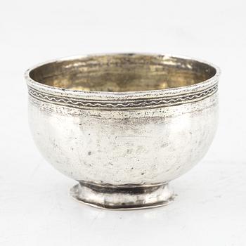 A Swedish Silver Tumbler, mark of Jeremias Wallbom, Uddevalla 1786.