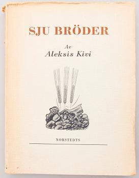 Four books of which two with Loja och Eliel Saarinen's Ex-Libris by Erik O.W. Ehrström, two given as gifts to Saarinen.