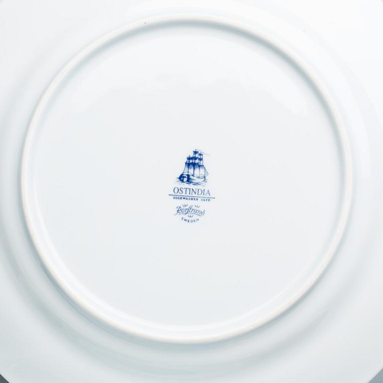 SERVIS, ca 45 delar, "Ostindia", Rörstrand, porslin, 1900-talets andra hälft.