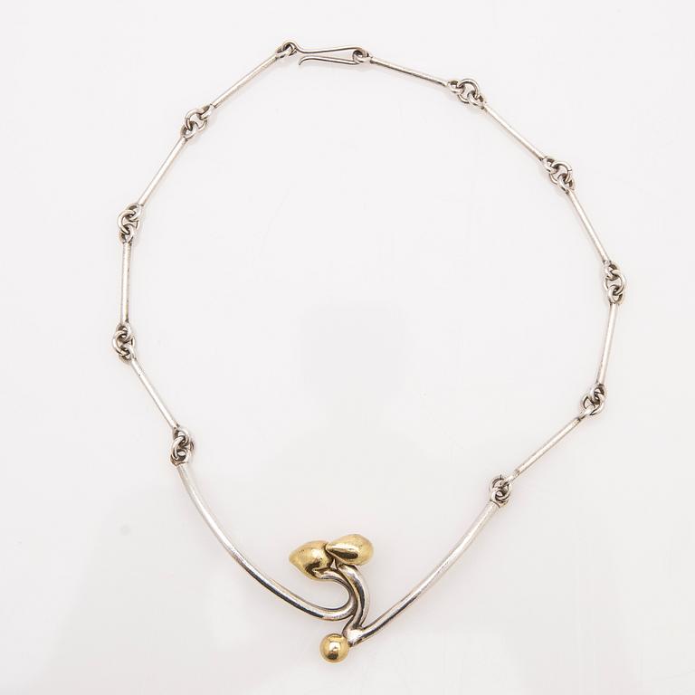 Ida Liedholm, Collier, sterlingsilver och 18k.