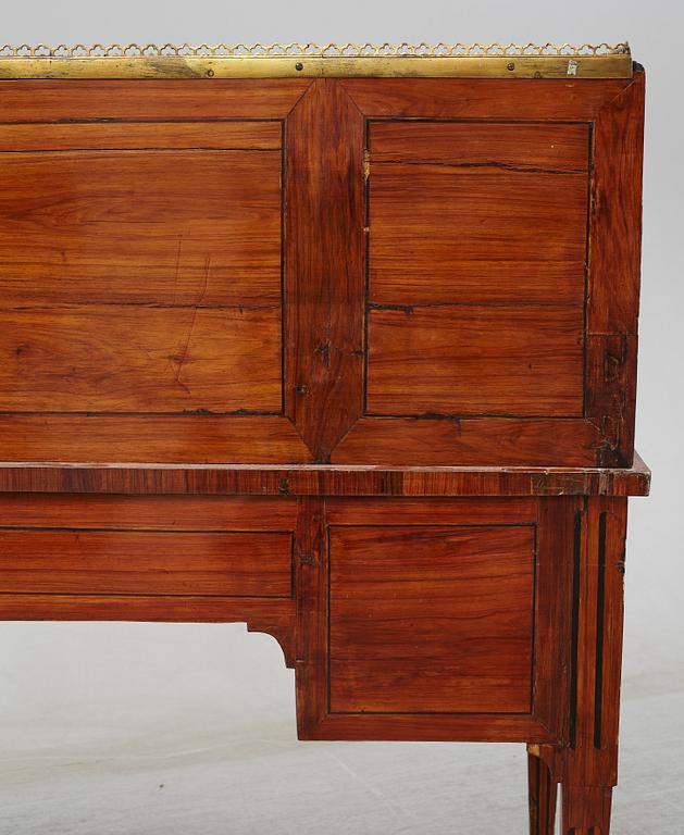 A Louis XVI secretaire, ca 1800.