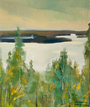 96. Eero Nelimarkka, VIEW OVER THE LAKE.