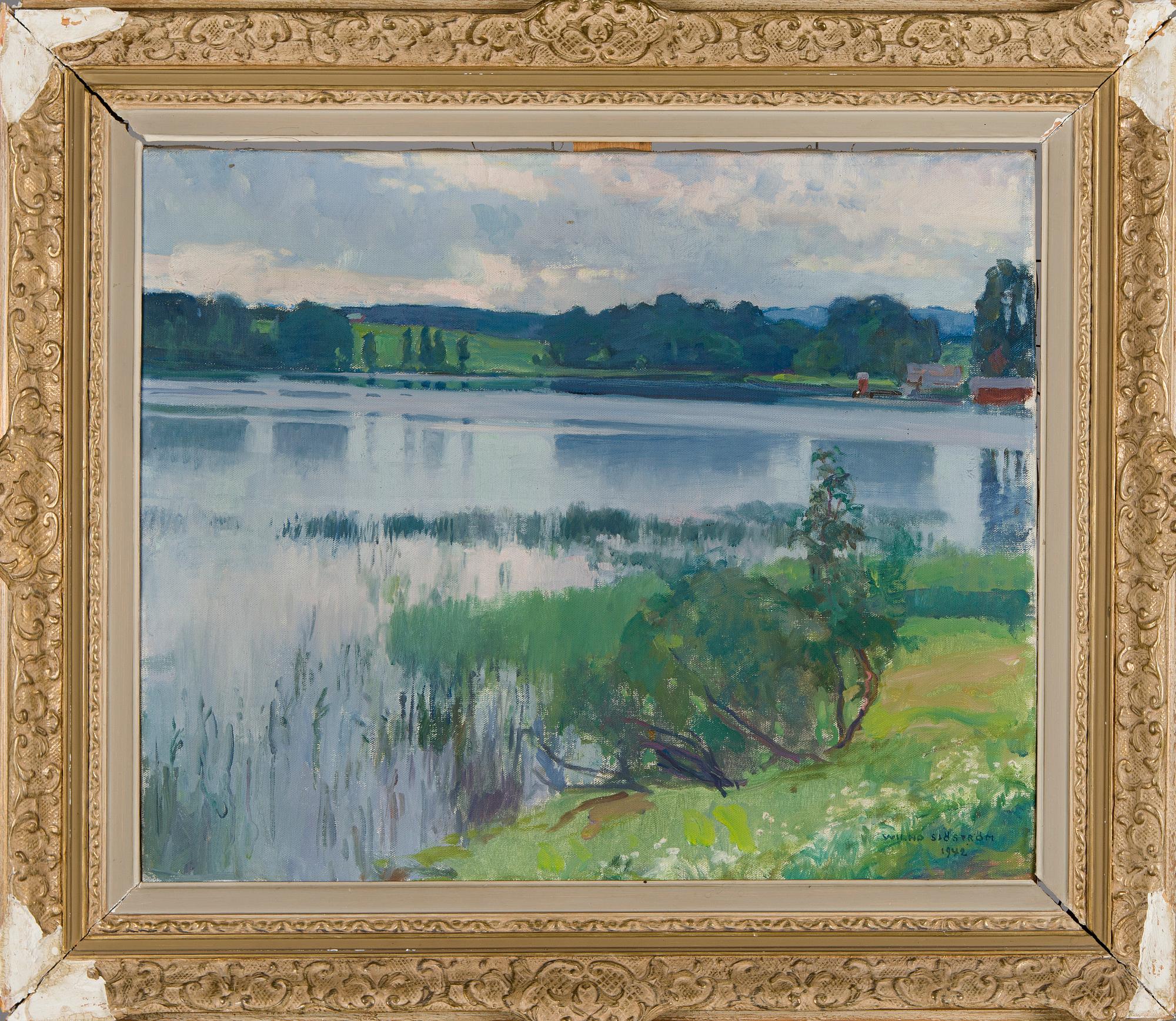 Wilho Sjöström, Lake view.
